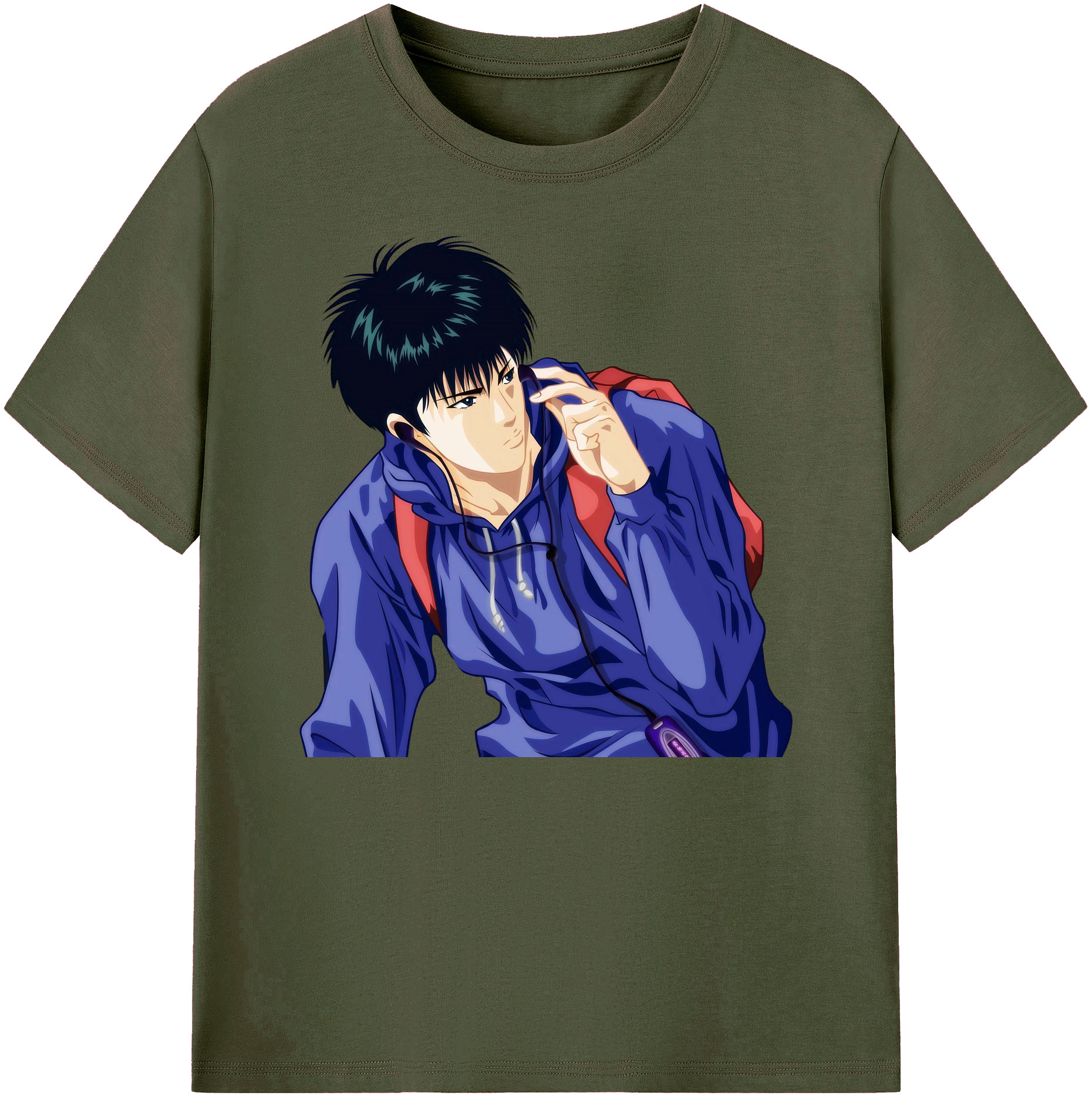 （画像用） SLAM DUNK／スラムダンク 綿100％ メンズ半袖Tシャツ｜肌触りやわらか＆通気性